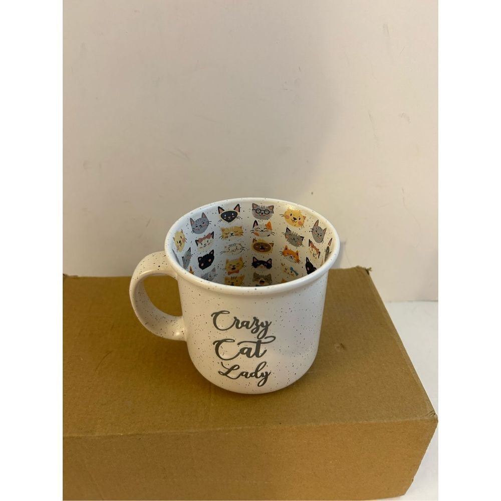 Winifred & Lily "Crazy Cat Lady" coffee mug Cats Cats‎ Interior